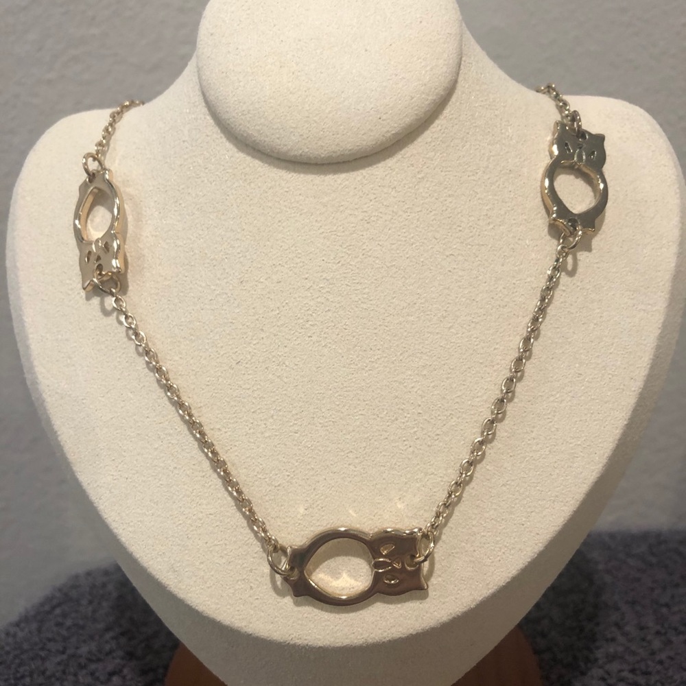 NWOT Anthropologie Owl Link Necklace